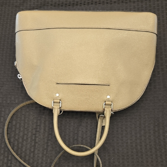 Coach Beige Leather Crossbody Bag - Picture 2 of 13